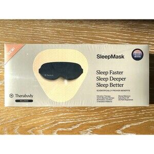 Therabody Sleep Mask Vibration Therapy Eye Mask NEW SEALED 100% Blackout 3 Modes